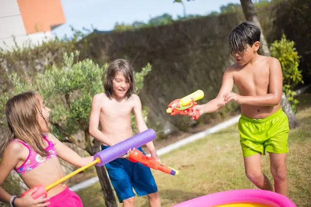 Juegos acuáticos para niños