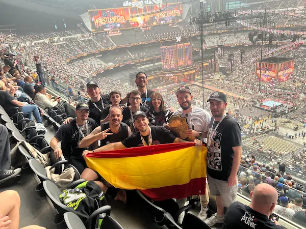 Fanáticos organizando un viaje para disfrutar WrestleMania