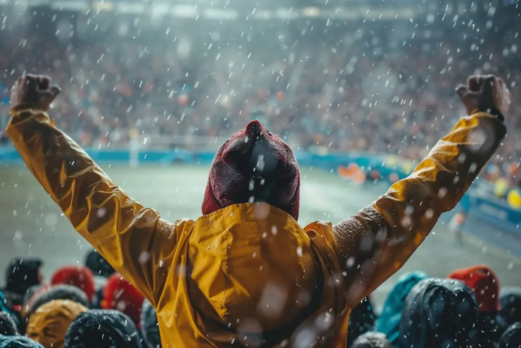 juegos olímpicos de invierno 2026 público celebrando en estadio