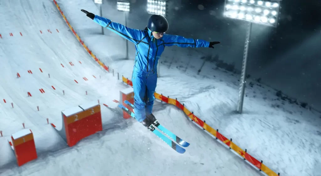 juegos olímpicos de invierno 2026 atleta en salto de esquí