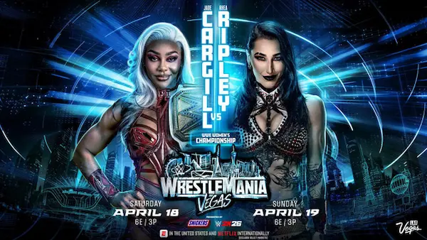 combate femenino entre Jade Cargill y Rhea Ripley en WrestleMania 42