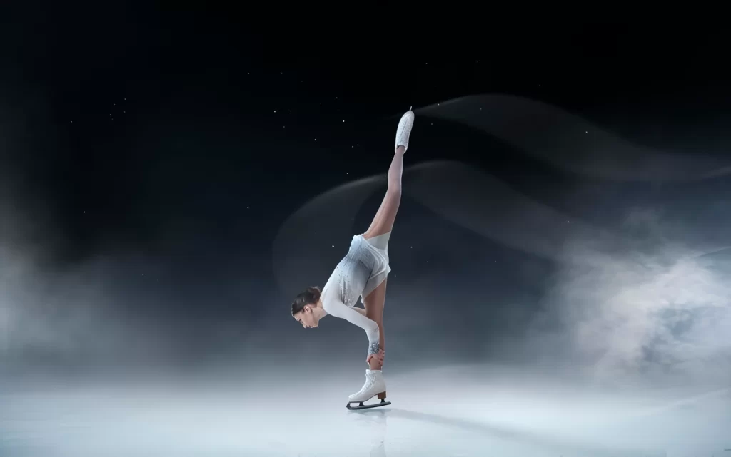 patinadora en hielo