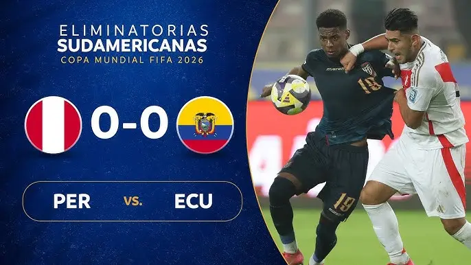resultado del partido del 10 de junio de Perú en las eliminatorias contra Ecuador